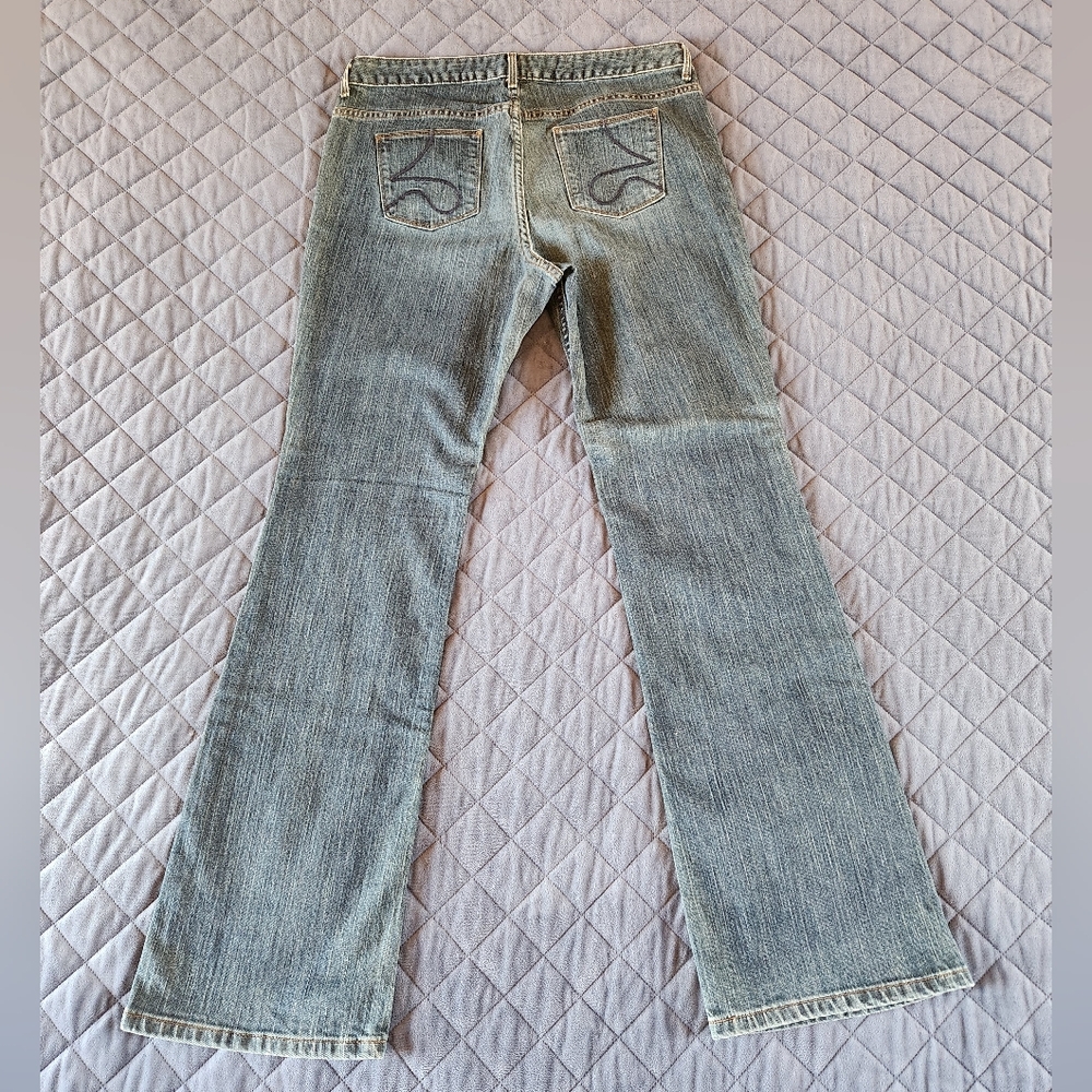 Simply Vera Bootcut Denim Jeans Sz 12 Womens - Picture 2 of 7